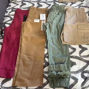 Size 6 pants & short bundle (4 pairs) NWT/NWOT